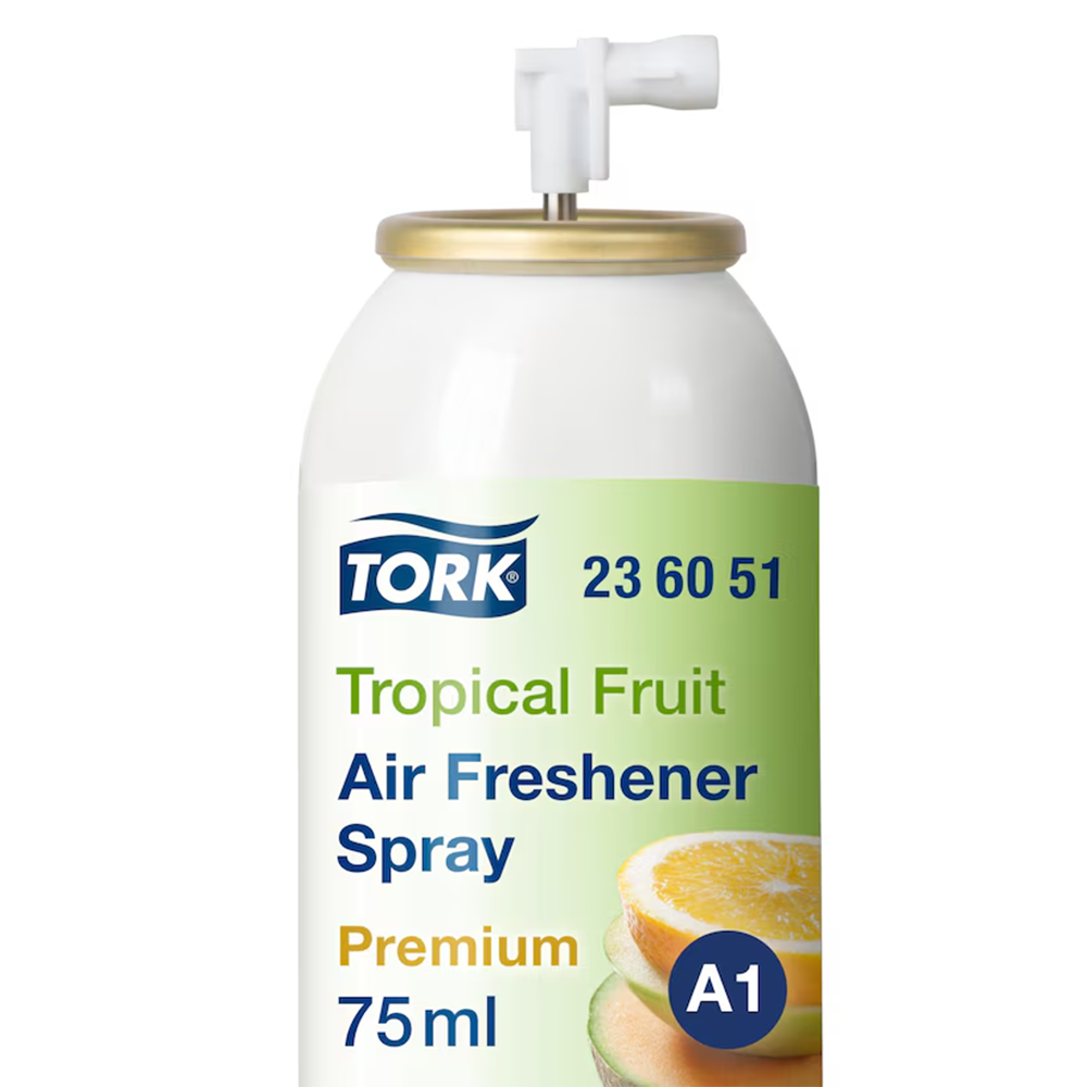 Tork Tropical Fuit Air Freshener A1 puuviljalõhnaga aerosoolõhuvärskendaja 75ml, kastis 12tk