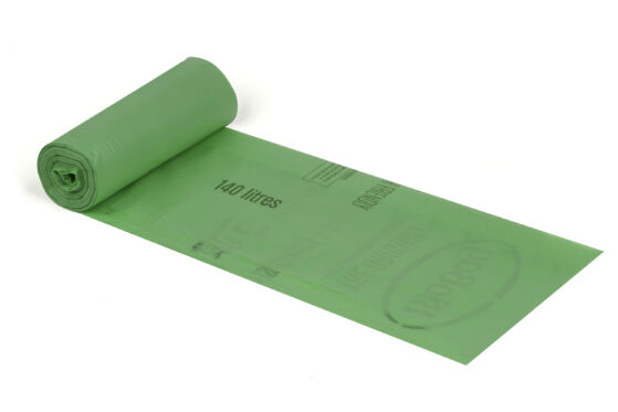 BioBag 140/190L  biolagunev vooderduskott 10tk rullis, kastis 15 rulli - Image 2