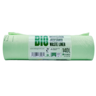 BioBag 140/190L  biolagunev vooderduskott 10tk rullis, kastis 15 rulli