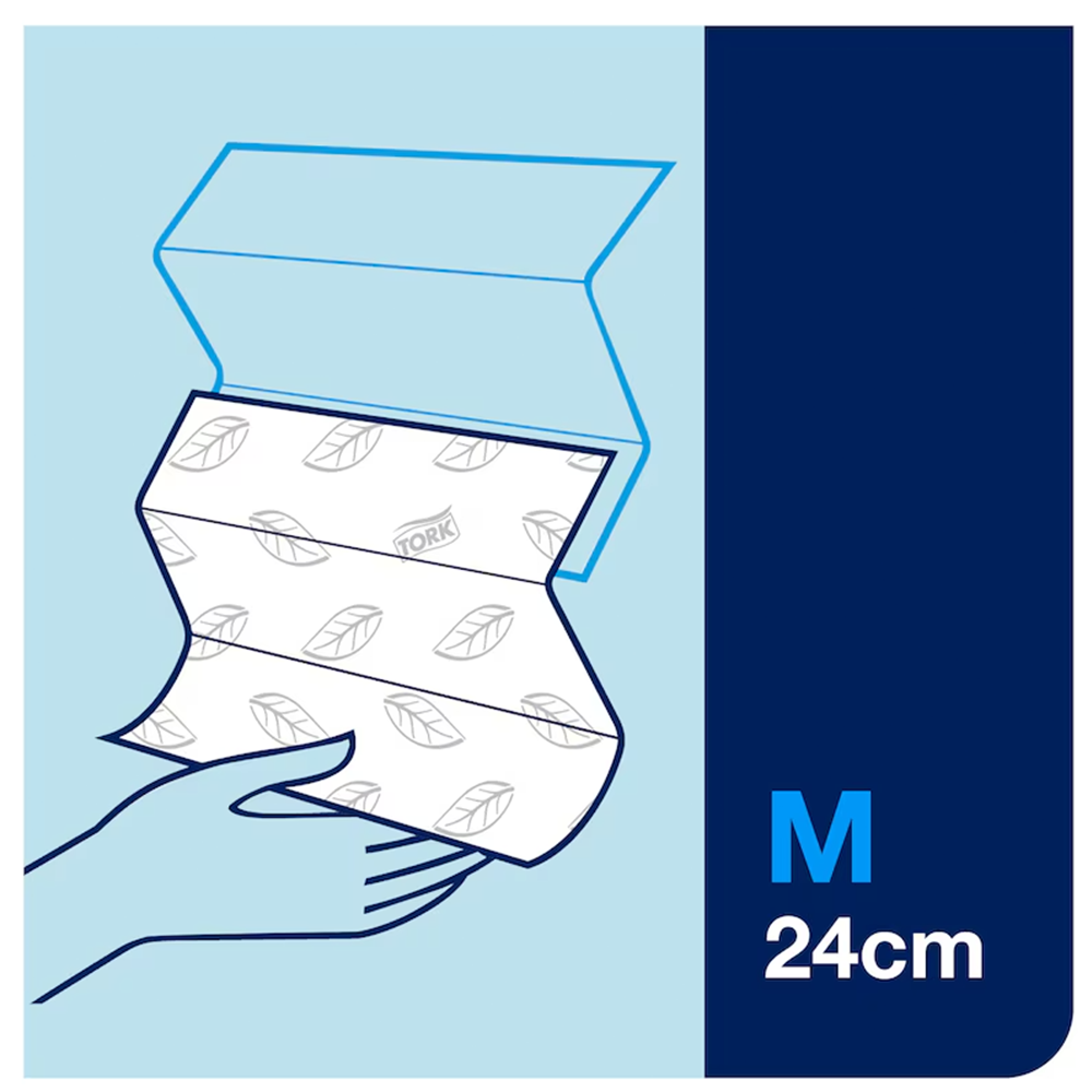 Tork Interfold Flushable H2 Z-fold 2x lehtkätepaber, 21x200tk - Image 3