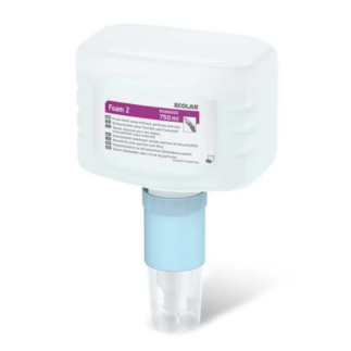 Ecolab Nexa Foam 2 lõhnatu vahuseep 750ml, kastis 6tk