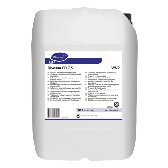 Diversey Divosan CD 7,5 VW2 aluseline lahus 20L