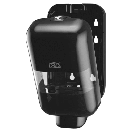 Tork Mini hoidik S5 seebile ja desinfektandile, must - Image 4