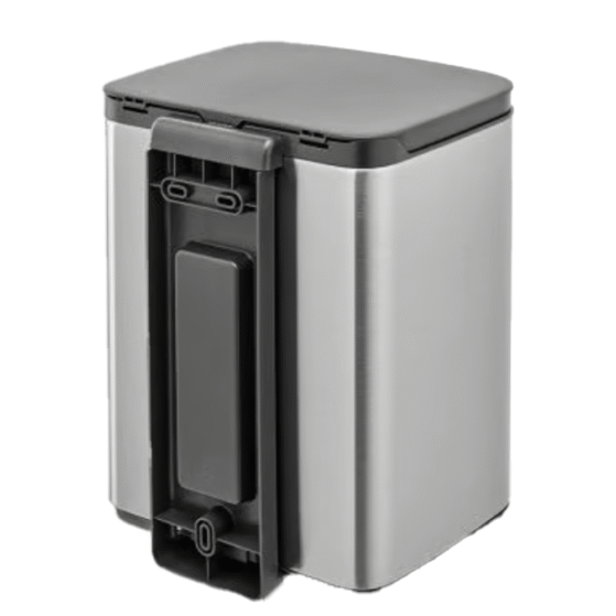 Brabantia Bo prügikast seinale/põrandale 7L, matt teras FFP - Image 3