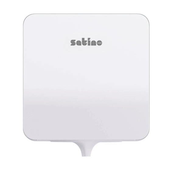Satino Midi keskväljatõmbega rullkätepaberi hoidik, valge - Image 2