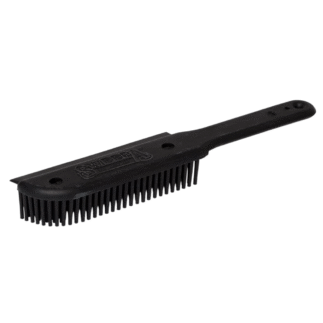 Kummist käsihari kaabitsaga, must