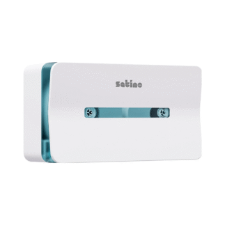 Satino Hyginity Design Twin Centrefeed Jumbo CF2 keskväljatõmbega tualettpaberi hoidik, valge