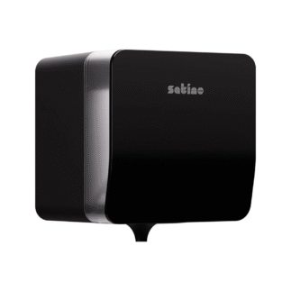 Satino Hyginity Design Midi CF1 keskväljatõmbega rullkätepaberi hoidik, must