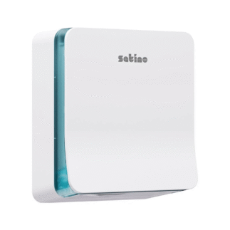 Satino Hyginity Design Classic Mini PT2 lehtkätepaberi hoidik, valge