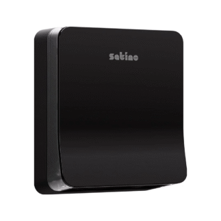 Satino Hyginity Design Interfold Mini PT2  lehtkätepaberi hoidik, must