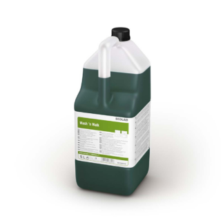 Ecolab Wash´n Walk bioloogiline loputusvaba põrandate puhastusvahend 5L, kastis 2tk