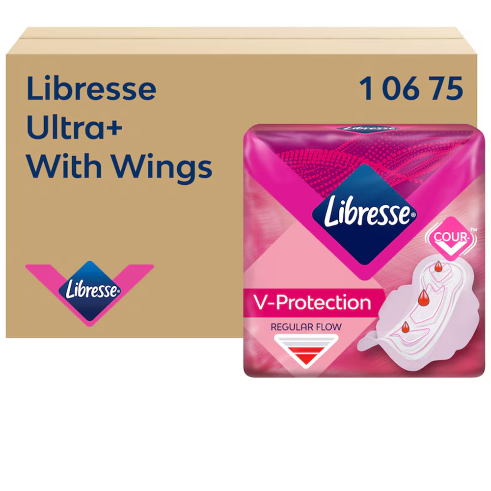 Libresse tiivakestega hügieenisidemed Ultra Regular+ 2x150tk