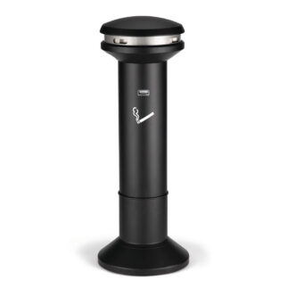Rubbermaid Infinity Ultra High ilmastikukindel tuhatoos metallist, must