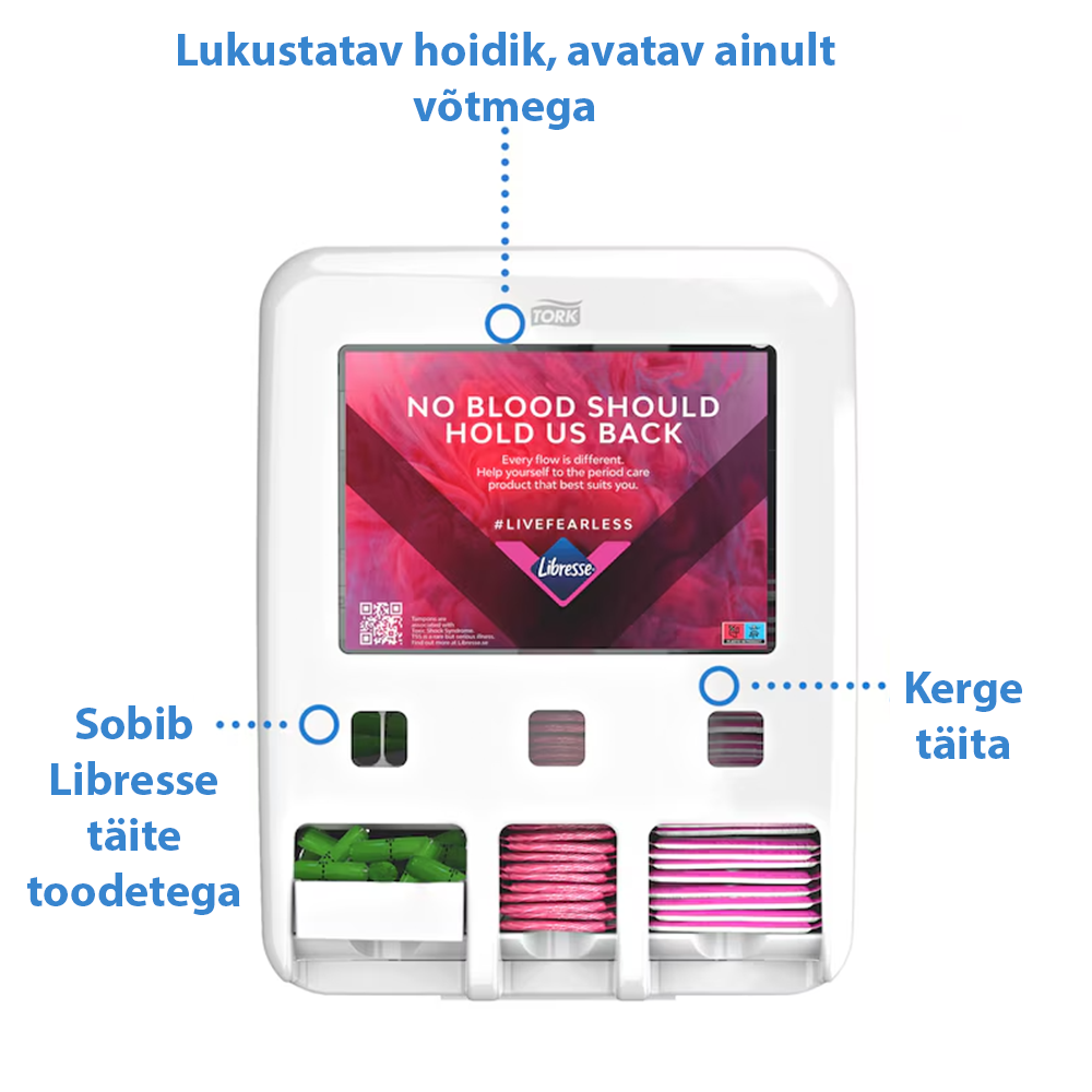 Tork intiimhügieenitarvete hoidik, valge - Image 5