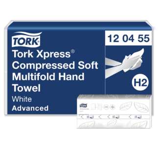 Tork Xpress Compressed H2 Z-fold 2x lehtkätepaber, 12x240tk
